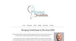 Desktop Screenshot of movingdharma.org